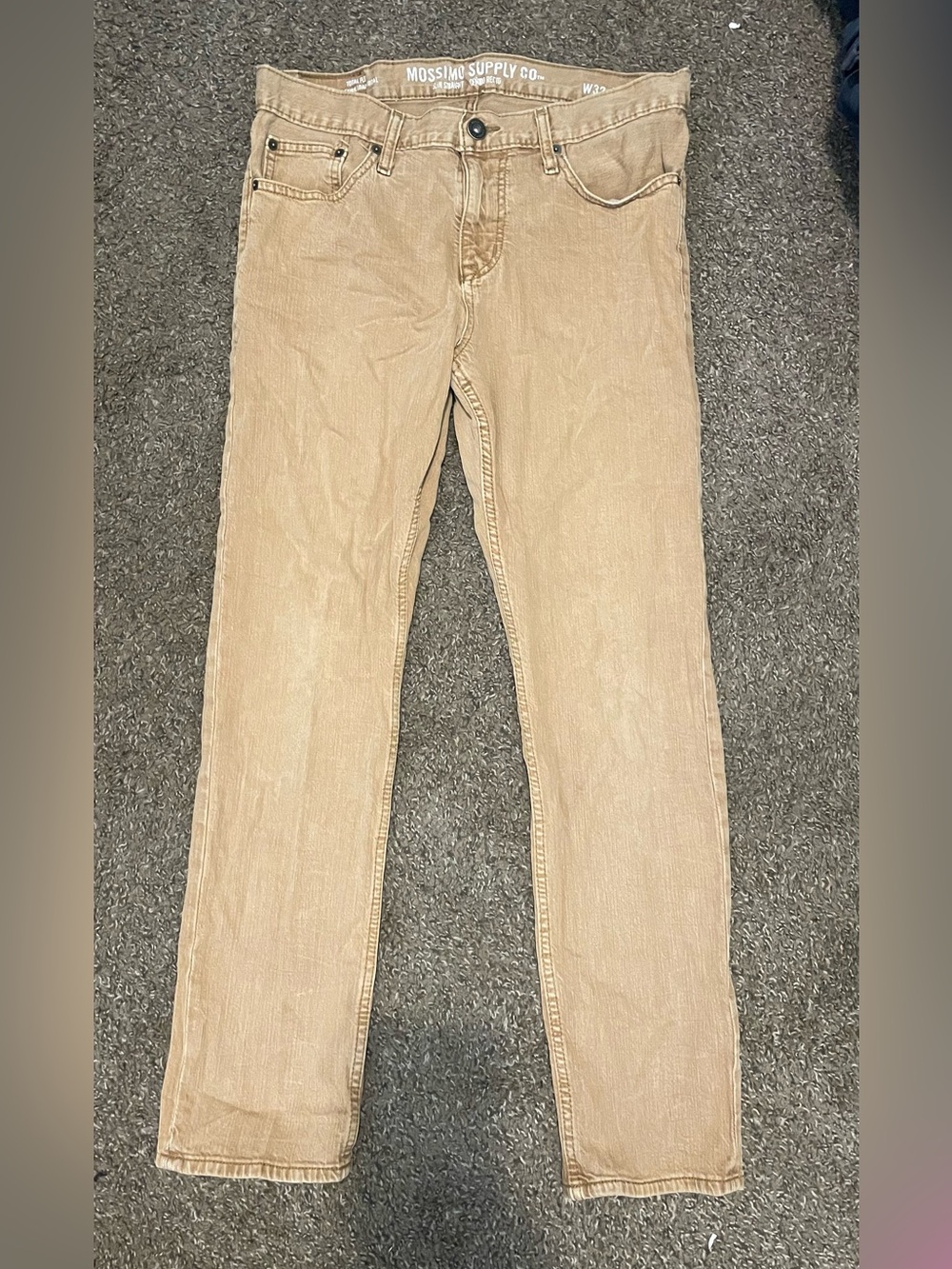 Mossimo Supply Co. Men's Khaki Straight-Leg Chinos